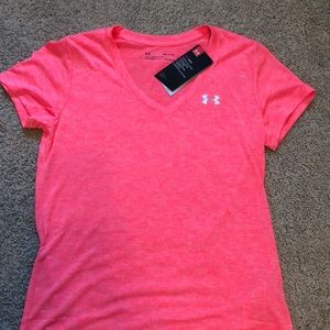 Under Amour pink workout tee